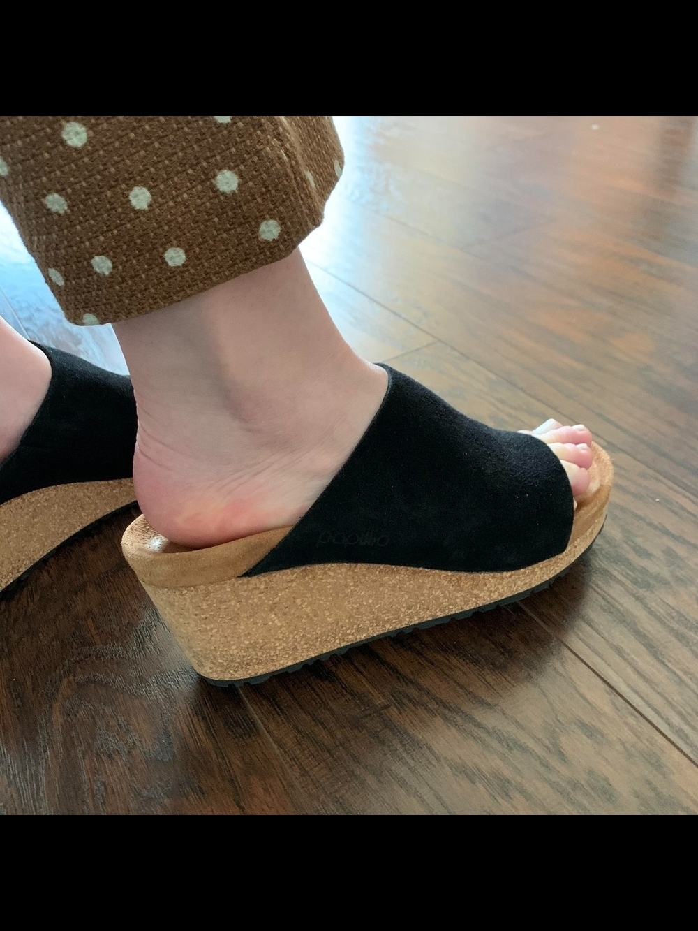 Birkenstock X Papillio Namica Suede/Wedge Comfort/Lifestyle Sandals 38 EU Women